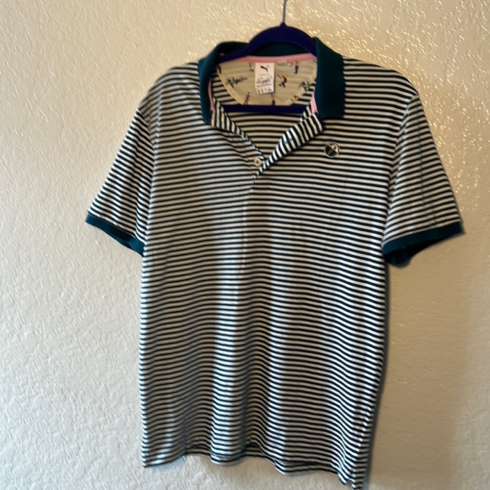 Arnold Palmer Puma button down shirt size medium
